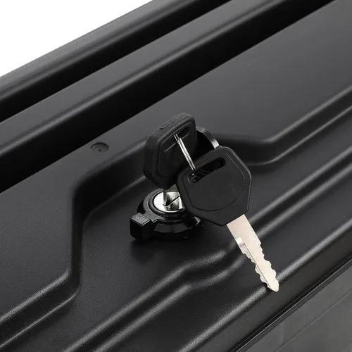 Vista 2 de CCIYU Caja de almacenamiento para caja de camioneta compatible con Toyota para TACOMA 2019-2020, tapa con cerradura lateral del pasajero, caja