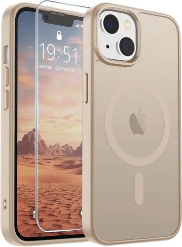 Vista 59 de SUPFINE Funda magnética para iPhone SE 2022 (3ª)/2020 (2ª), iPhone 8 (compatible con MagSafe) (protección contra caídas de grado militar), funda