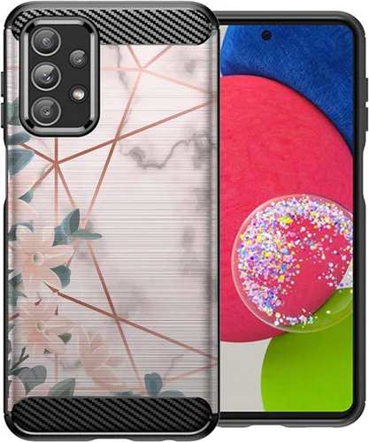 Vista 18 de CasesOnDeck Funda compatible con Samsung Galaxy A23 5G / A23 - Funda de TPU flexible y suave y ajustable con protección contra golpes