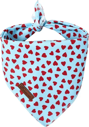 Vista 33 de Bandana de verano para mascotas - Bufanda triangular de rejilla de algodón cómoda para cachorros, pañuelo lavable para perros o gatos, niños