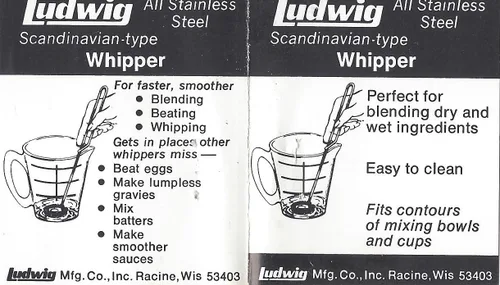 Vista 2 de Mezclador pequeño (Mini Whipper) 100% fabricado en los Estados Unidos