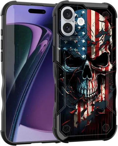 Vista 194 de Funda para iPhone Air, [doble capa] [protección contra caídas de grado militar de 10 pies] Funda resistente a prueba de golpes para iPhone Air