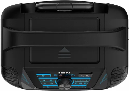 Vista 6 de ION Sport 320 - Altavoz de fiesta Bluetooth para exteriores de 200 vatios con batería recargable, radio FM, luces, carga USB, aplicación, sonido