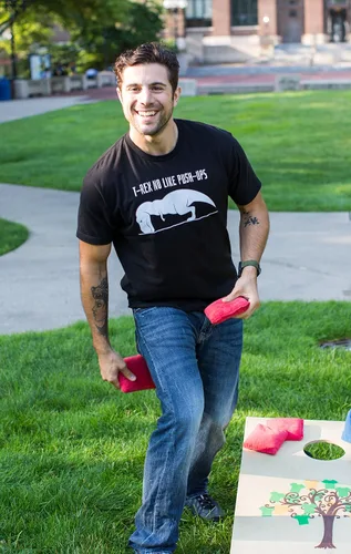 Vista 5 de T-REX NO Like Push-UPS Divertido entrenamiento, entrenamiento cruzado, camiseta de fitness