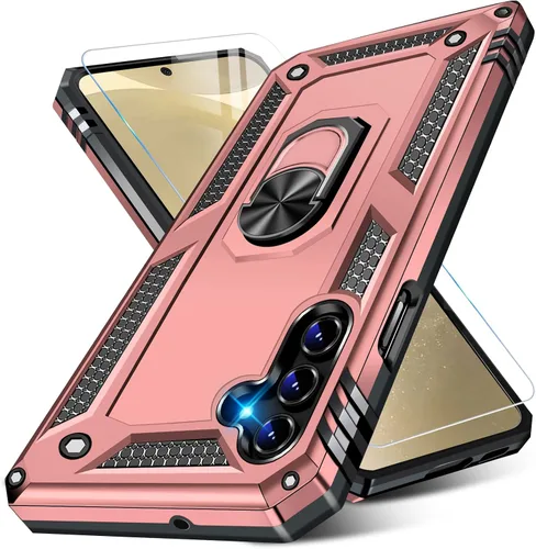 Vista 22 de Funda para Samsung Galaxy S21 5G resistente con protector de pantalla integrado, armadura dura, funda anticaída militar para Samsung S21 5G 6.2 2021