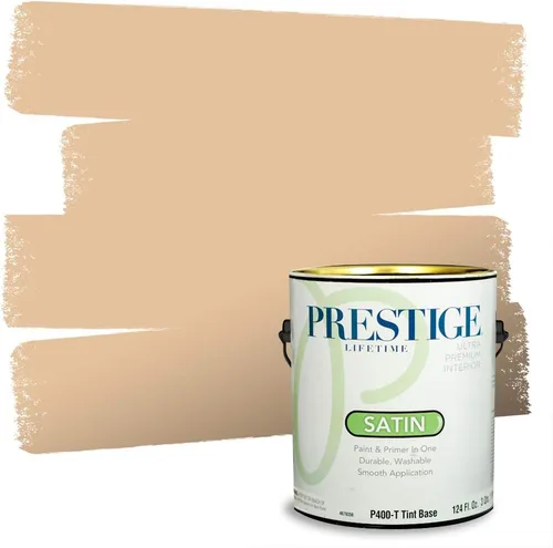 Vista 3 de Pintura 2 en 1, para primera mano y para exterior, de Prestige Paints, E100-N-1120BM