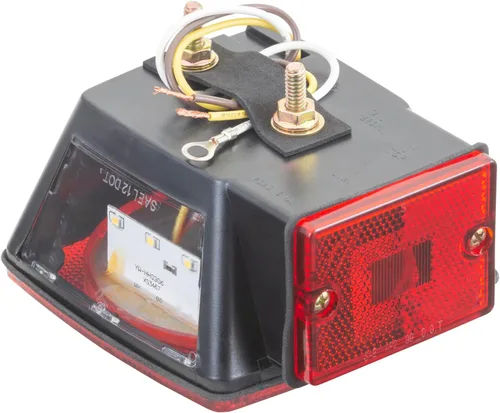 Vista 2 de Grote 51992 Kit de iluminación LED sumergible para remolque, giro trasero de parada izquierda, rojo