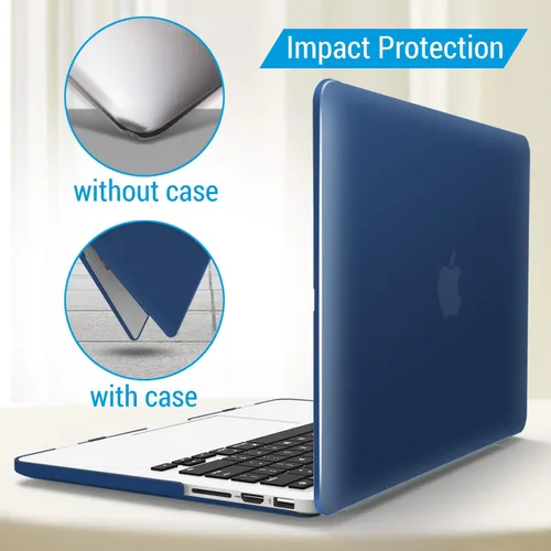 Vista 163 de IBENZER - Compatible con Funda para MacBook Pro de 13 Pulgadas 2015 2014 2013 Finales 2012 A1502 A1425, Carcasa Rígida con Cubierta para Teclado