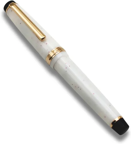 Vista 9 de 82 Pluma estilográfica - Barril de material acrílico, plumín extrafino de iridio con convertidor de tinta, pluma de escritura suave, diseño clásico