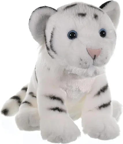 Vista 7 de Wild Republic Peluche de cachorro de tigre blanco, 12 pulgadas