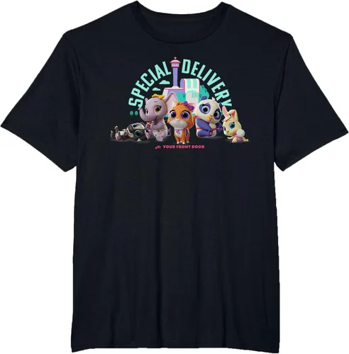 Vista 42 de Disney Camiseta de entrega especial Junior T.O.T.S, Negro, S