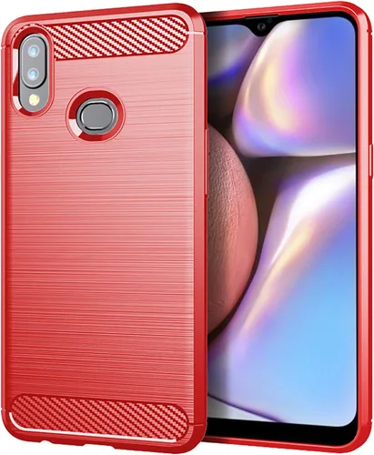Vista 7 de Osophter Funda para Galaxy A10S, Samsung A10S, Galaxy M01S Funda protectora de goma TPU flexible de absorción de golpes para Galaxy A10S (negro)
