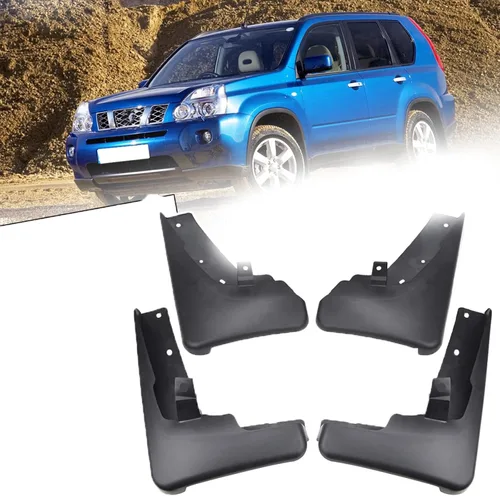 Vista 2 de Guardabarros Guardabarros Guardabarros, para Nissan X-Trail T31 2008 2009 2010 2011 2012 2013