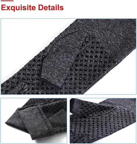 Vista 4 de Donfri 2 pares de guantes de compresión para artritis, guantes sin dedos para mujeres y hombres, alivio del dolor de artritis, artritis reumatoide