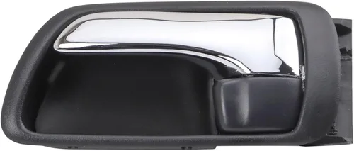 Vista 95 de TRQ Manija Interior de Puerta del Lado del Pasajero Negra Compatible con Ford Bronco 1987-1996 F-150 1987-1997 F-250 1997 F-250 HD F-350