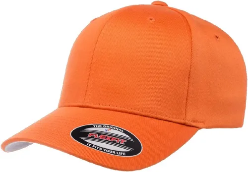 Vista 29 de Gorra de béisbol Flexfit Wooly Combed Premium de 6 paneles estructurada Ajuste elástico Paquete al por mayor disponible Negro