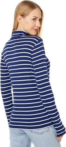 Vista 2 de vineyard vines Women's Striped Simple Turtleneck