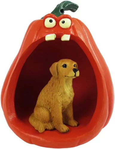 Vista 190 de Conversation Concepts Figura de Corgi galés de Halloween y calabaza Welsh Corgi Pembroke