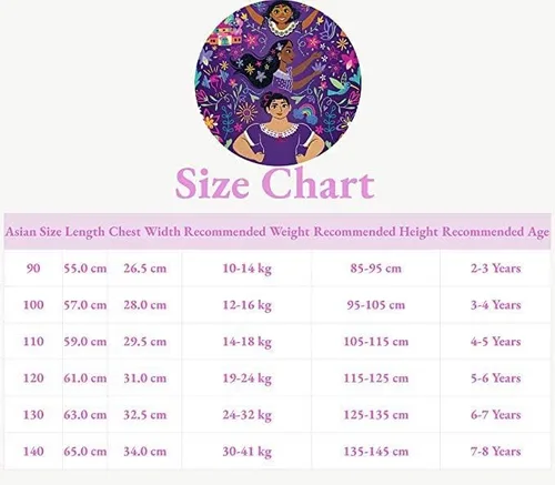 Vista 2 de GVGWenge Little Princess Girls Dresses Short Ruffles Sleeve Girls Clothes Round Neck Night Costume Dress