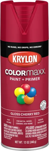 Vista 35 de Krylon K05554007 COLORmaxx Pintura en aerosol y base para uso en interiores y exteriores, color almendra satinada, 12 onzas (paquete de 1)