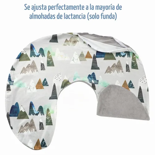 Vista 5 de TANOFAR Funda de almohada de lactancia, 1 paquete, funda elástica extraíble para almohadas de lactancia, ultra suave, se adapta perfectamente a