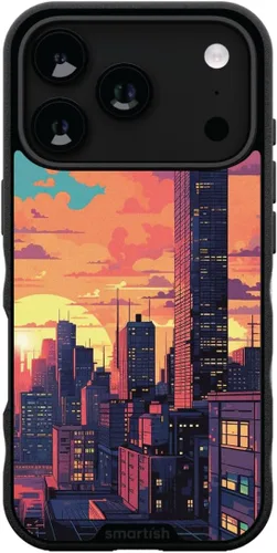 Vista 145 de Smartish - City Height - Funda delgada para iPhone 13, Gripmunk [ligera + protectora], cubierta fina - Compatible con iPhone 13