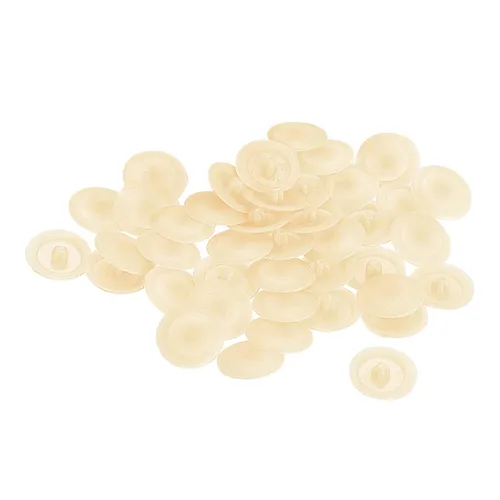 Vista 9 de HARFINGTON Tapas de rosca de plástico, 160 piezas, 11.5x3mm, cubierta de plástico para decoración de tornillos para tuerca de montaje de leva Beige