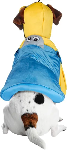 Vista 4 de Rubies - Disfraz de Minion Otto para mascotas para perros o gatos, pequeño
