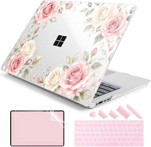 Vista 8 de Batianda Funda para portátil Microsoft Surface de 15 pulgadas para negocios 8ª edición 2026 y Surface Laptop 7 2024, carcasa protectora delgada