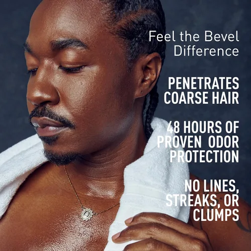 Vista 3 de Bevel Desodorante sin aluminio para hombres con aceite de coco y manteca