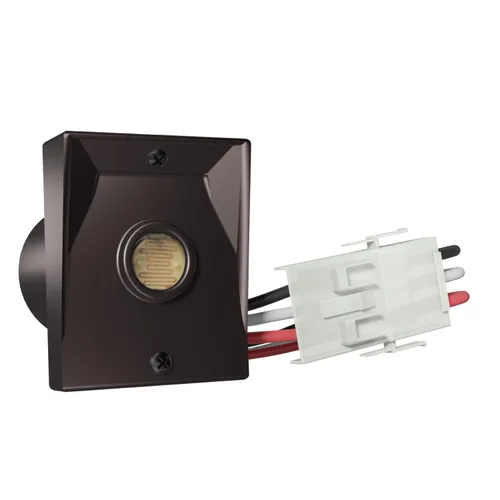 Vista 10 de Solus Sensor de atardecer a amanecer con enchufe de cambio Ezee - Sensor de fotocélula exterior para postes de lámpara de 3 pulgadas