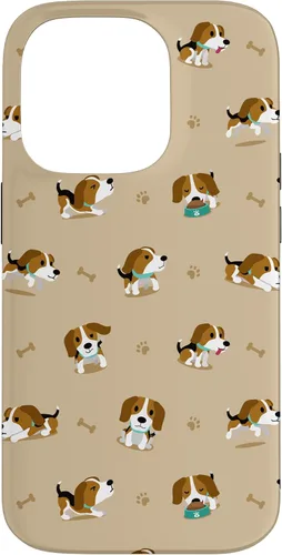 Vista 17 de Funda gráfica para iPhone 16 Dog Beagle Lover Cute Pet Women Girl Beagle