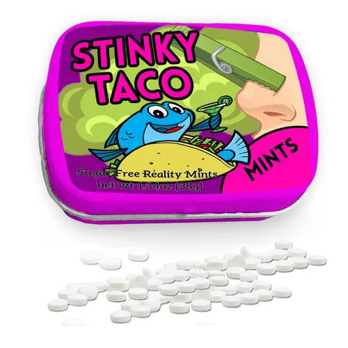 Vista 12 de Funny Statement Mints - Breath Fresheners for Adults - Mens Gag Gifts, Stocking Stuffers, Candy Basket Fillers - Sugar-Free - Pocket-Size Metal Tins
