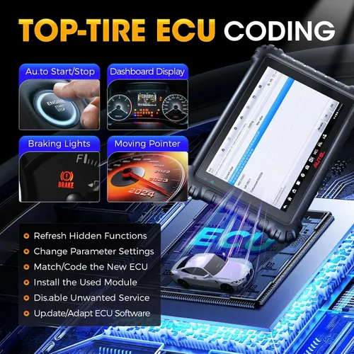Vista 3 de Autel Escáner MaxiSys MS906 PRO, MS906Pro 2026 Igual que MS906 MAX con codificación ECU, V2.0 de MS906BT MP900BT, Lite de Elite II PRO, CAN FD DoIP