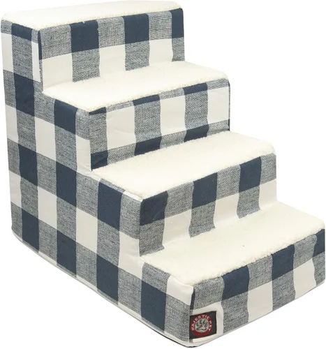 Vista 41 de Majestic Pet - Escaleras portátiles para mascotas suave escalón de espuma de sherpa escalones para perros y gatos rampa para cachorros