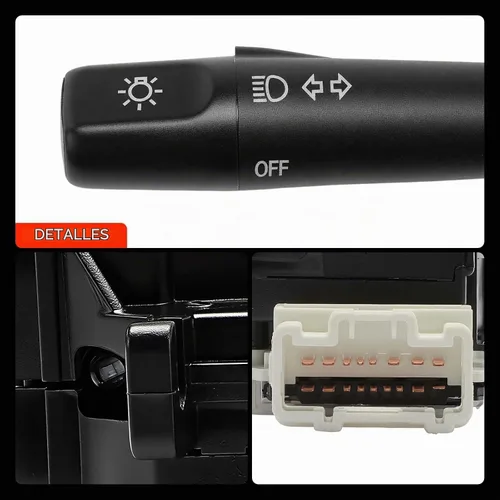 Vista 8 de Interruptor de señal de giro A-Premium, interruptor multifunción de atenuación de faros compatible con Toyota Corolla 1998-2002, RAV4 1998-2000