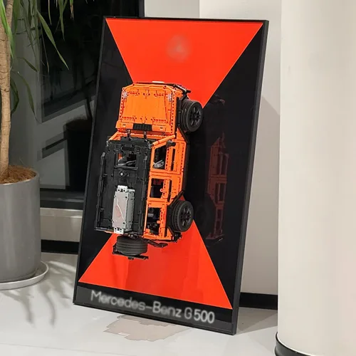 Vista 6 de iLuane Tablero de pantalla para iconos LEGO de la NASA Space Shuttle Discovery 10283, modelo de construcción de naves espaciales, coleccionables