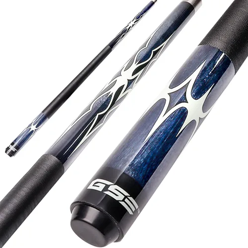 Vista 13 de GSE Games & Sports Expert 58" 2-Piece Canadian Maple Hardwood Billiard Pool Cue Sticks for Men/Women, House or Commercial/Bar Use