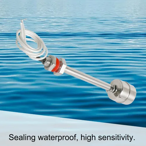 Vista 29 de Aopin Interruptor de sensor de nivel de agua de acero inoxidable, sensor de nivel de líquido, controlador de flotador de bola de plástico para bomba