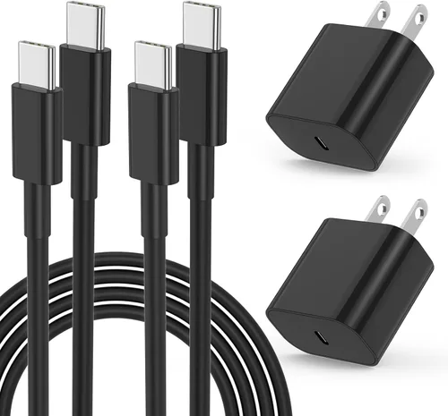 Vista 15 de Cargador rápido para iPhone 17 16 15 y cable tipo C a C de 10 pies de largo, bloque de carga USB C para Apple iPhone 17 Pro Max/17 Air/16 Pro/15