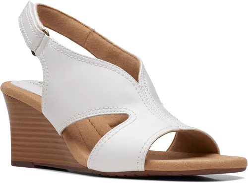 Vista 3 de Clarks Kyarra Aster Sandalia de cuña para mujer