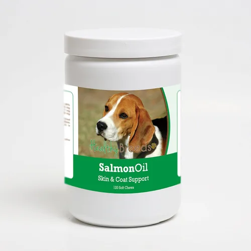 Vista 390 de Healthy Breeds Affenpinscher - Masticables suaves de aceite de salmón, 90