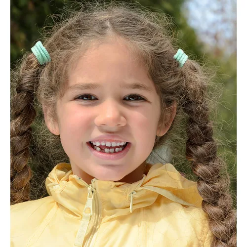 Vista 6 de 200 bandas elásticas para el cabello de flores para niñas, mini bandas para el pelo multicolor, sin costuras, bandas de goma pequeñas, accesorios