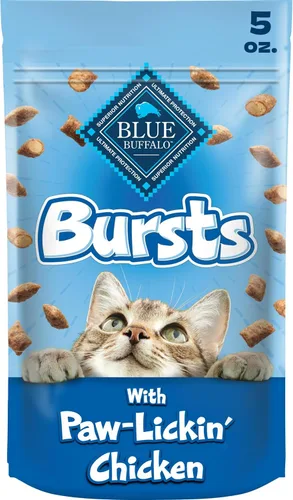 Vista 12 de Blue Buffalo Golosinas crujientes para gatos, bolsa de pollo de 2 onzas (paquete de 6)