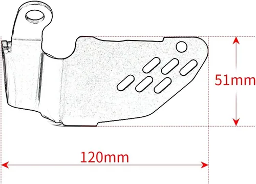 Vista 6 de Modeer Para R1200 R1250 GS Adventure R1250GS HP -2024 Motocicleta Sidestand Side Stand Interruptor Protector Protector Tapa de protección R 1200