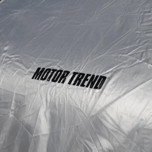 Vista 4 de Motor Trend Capa de protección UV básica, transpirable, a prueba de polvo, ajuste universal, cubierta completa para coche, todo tipo de clima