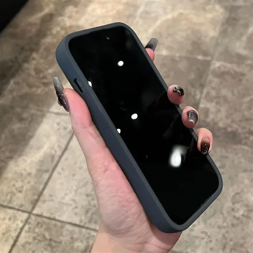 Vista 2 de Lujosa funda de silicona de silicona con diseño de corazón 3D para iPhone 15, 14, 13, 12, 11 Pro Max, X, XR, XS Max, funda trasera suave a prueba