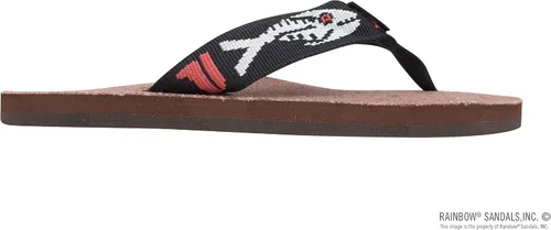Vista 4 de Rainbow Sandals Cáñamo de una sola capa con correa de pescado para mujer
