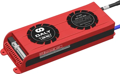 Vista 28 de DALY Smart BMS Li-ion 72V 20S 30A con comunicación UART, restablecimiento del módulo Bluetooth, puerto común para UPS convertidor de potencia