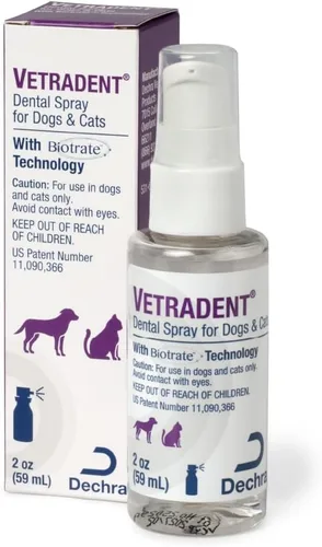 Vista 2 de Vetradent Spray dental, 2 oz Tecnología Biotrate™; sin xilitol, sin alcohol; el embalaje puede variar Transparente